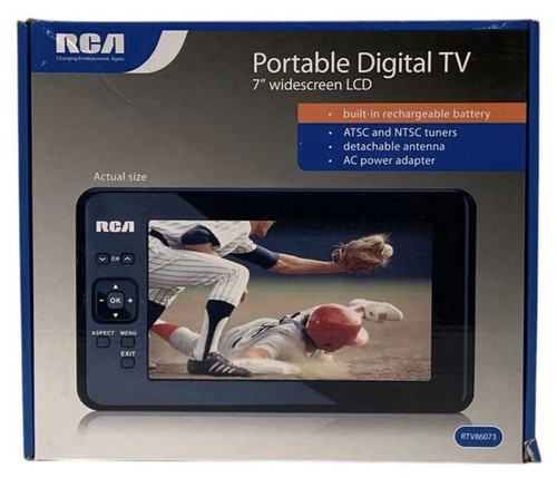 Rca rtv86073 portable - portable, 7"